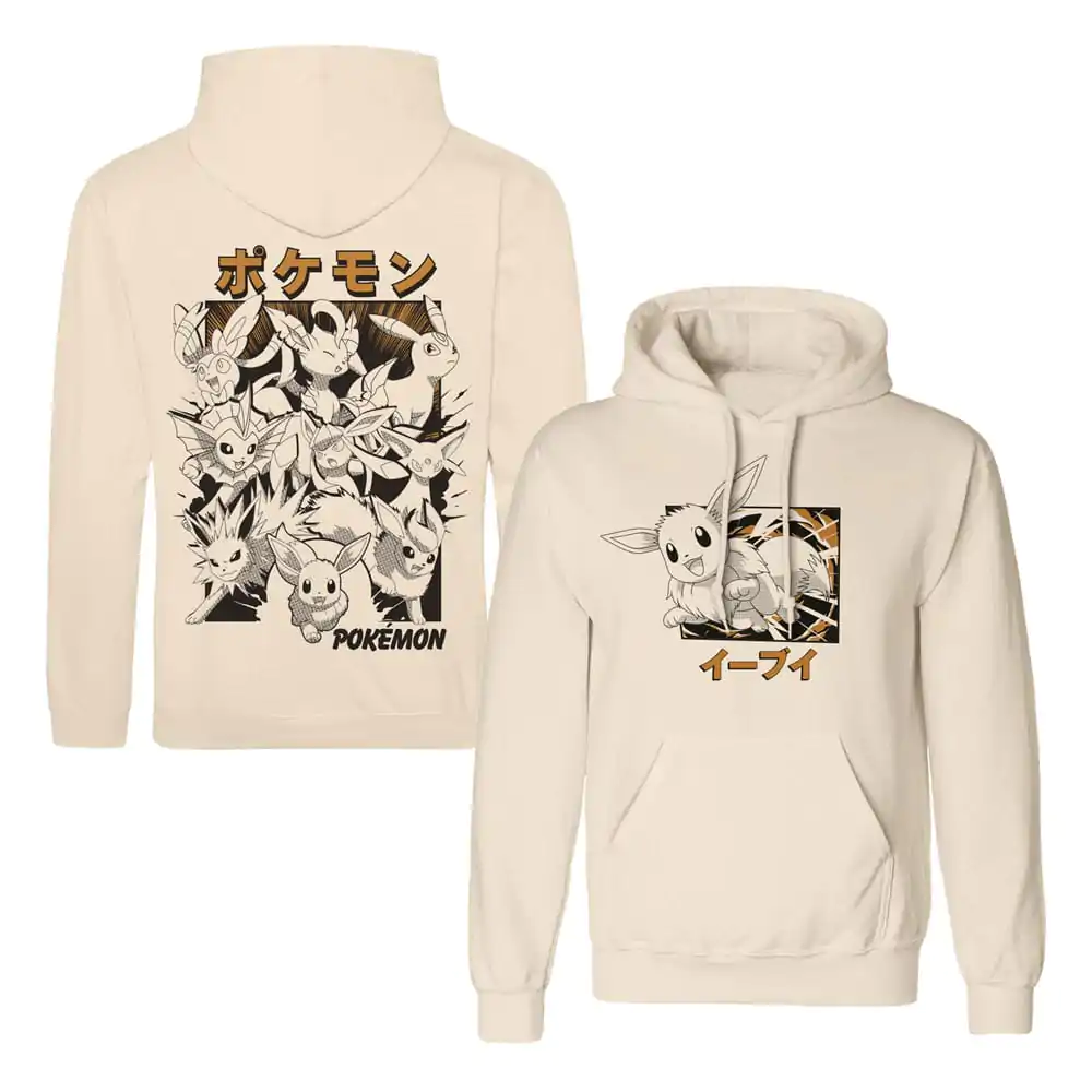 Pokémon Hooded Sweater Eevee Evolutions Katakana product photo