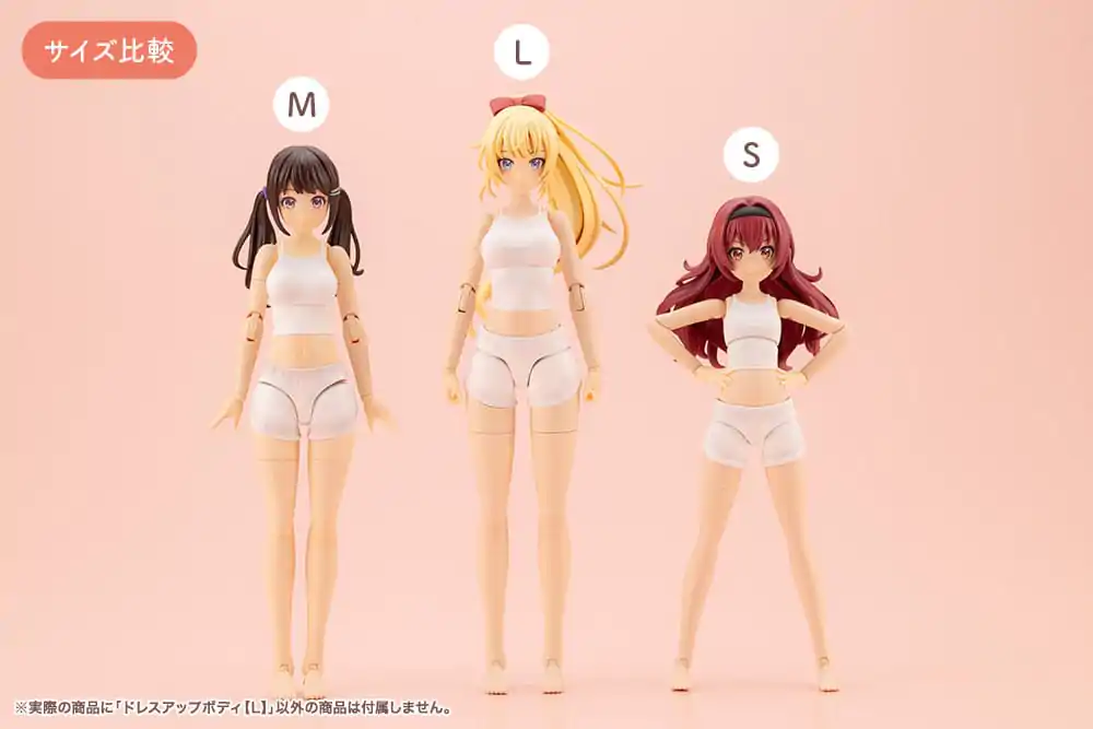 Sousai Shojo Teien Accessory Set for 1/10 Action Figures Dress Up Body Size L product photo