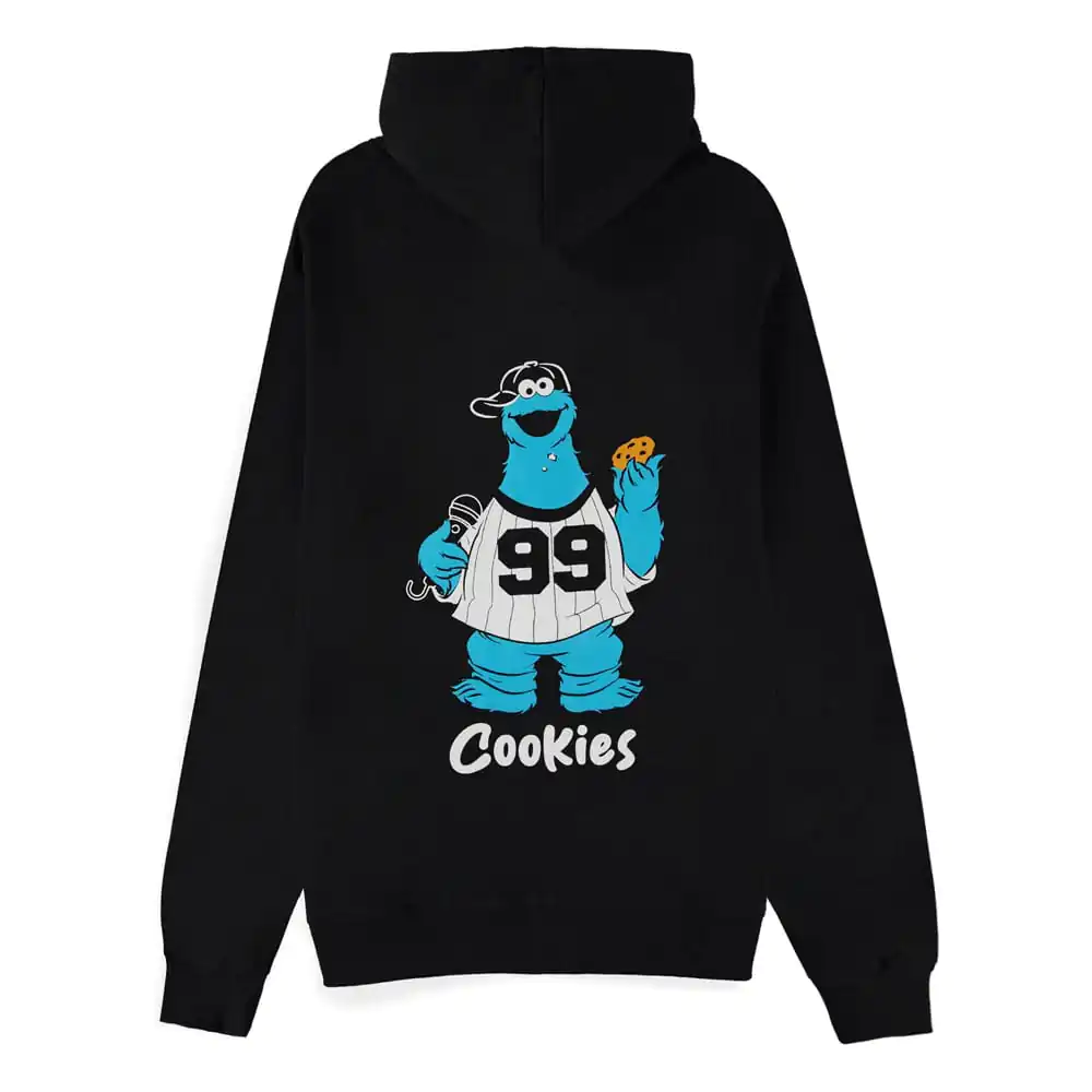 Sesame Street Zipper Hoodie Cookie Monster 99 Cookies product photo