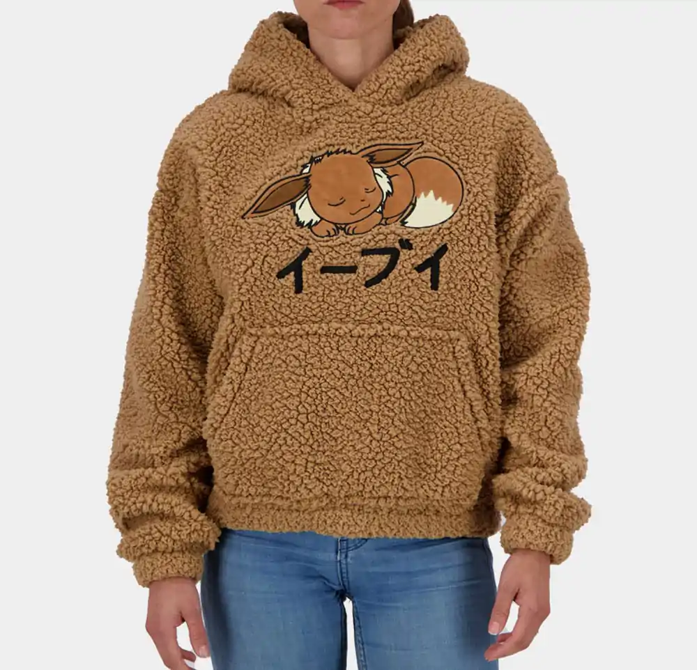 Pokémon Teddy Hooded Sweater Eevee product photo