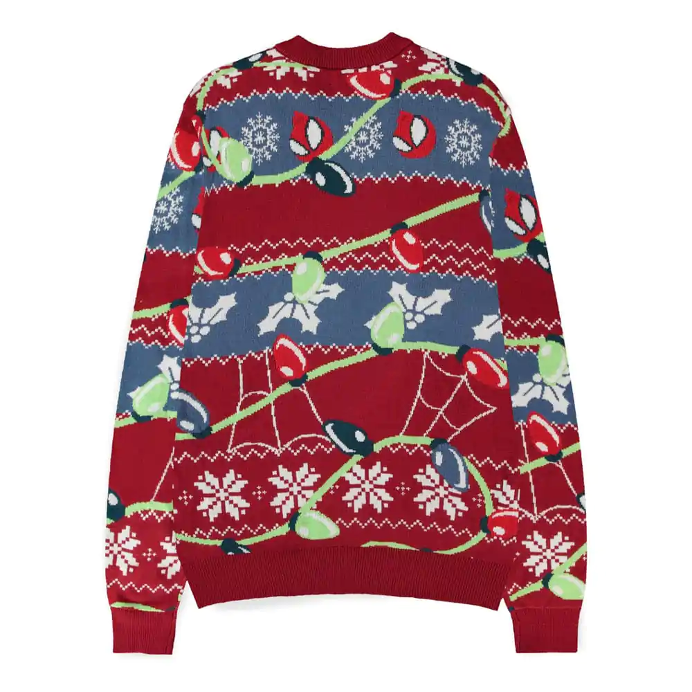 Spider-Man Sweater Christmas Jumper Swing into the Holidays  product photo
