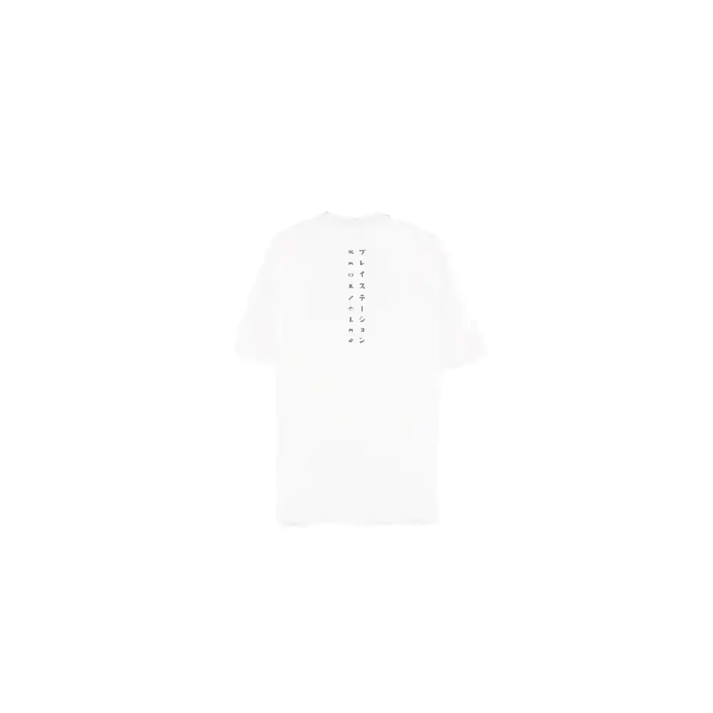 PlayStation T-Shirt Logo White Loose Fit product photo