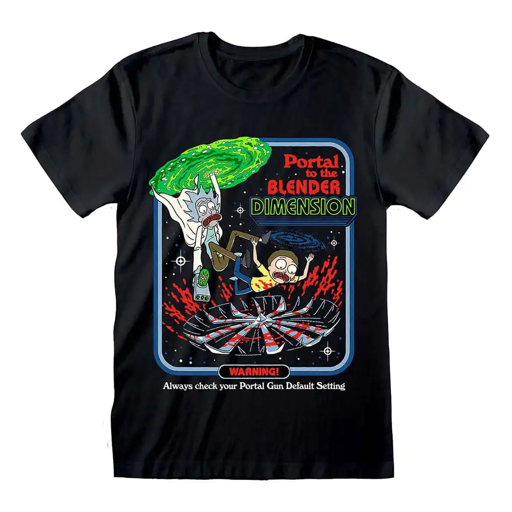 Steven Rhodes T-Shirt Rick and Morty Portal Collab product photo