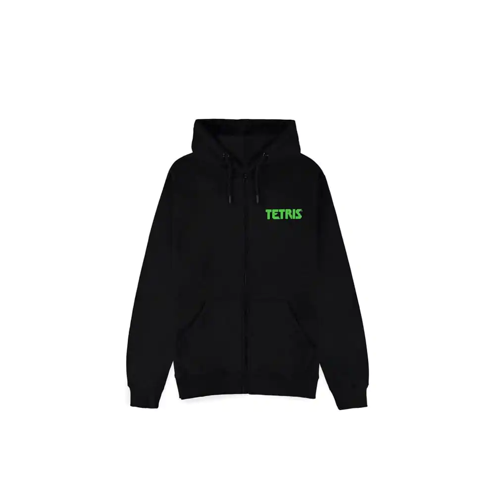Tetris Zipper Hoodie Game Over product photo