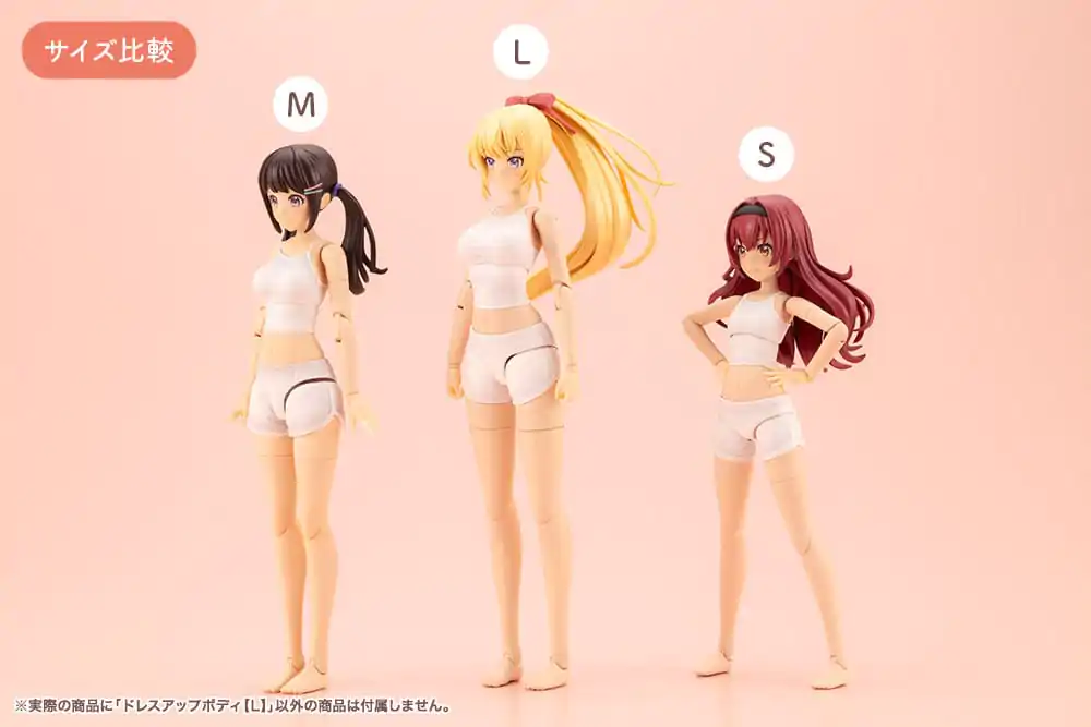 Sousai Shojo Teien Accessory Set for 1/10 Action Figures Dress Up Body Size L product photo