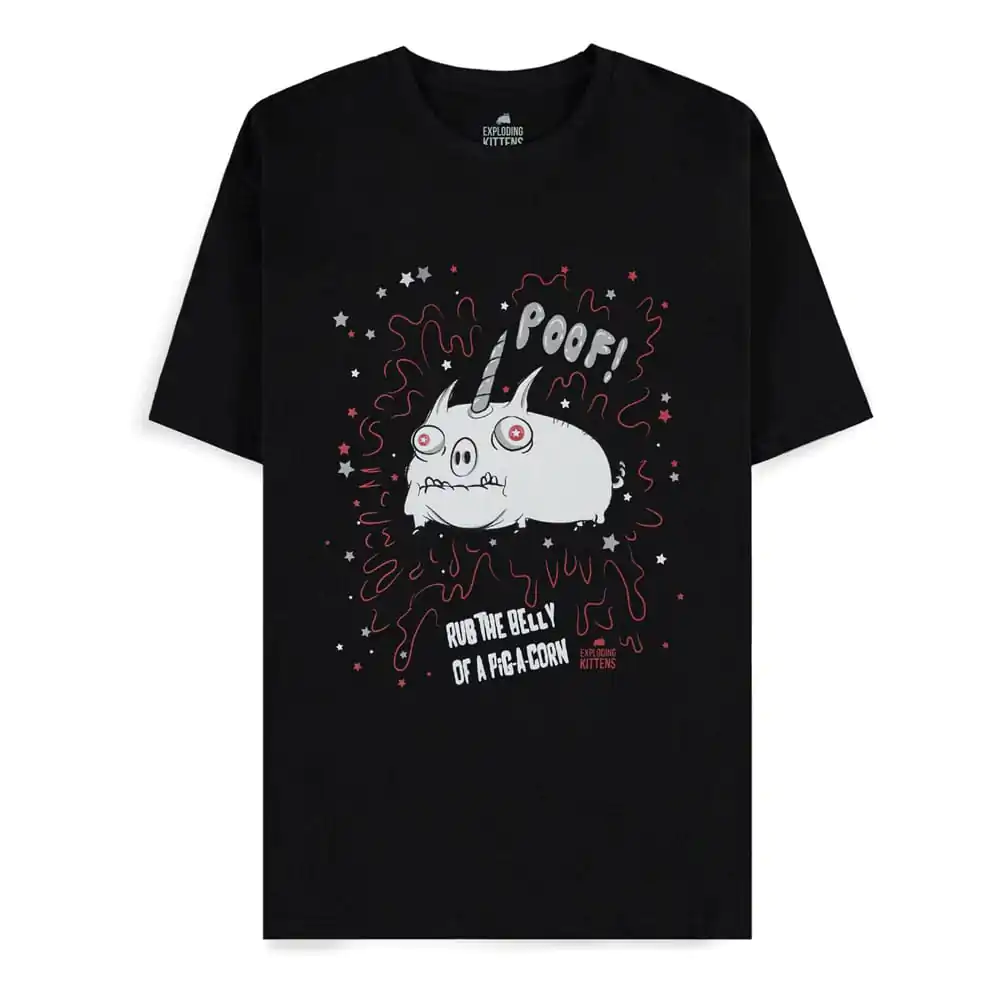 Exploding Kittens T-Shirt POOF! product photo