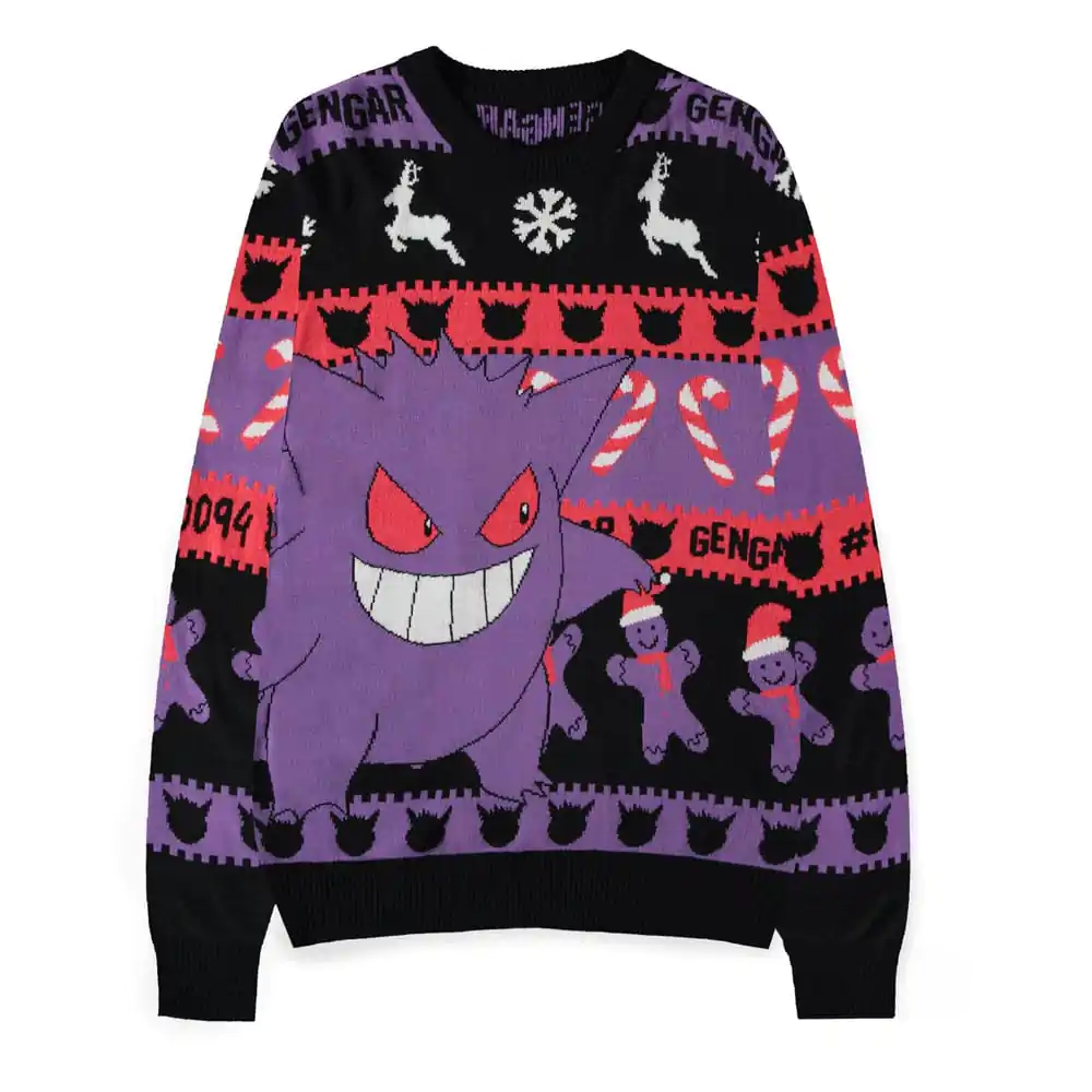 Pokémon Sweater Christmas Jumper Gengar  product photo