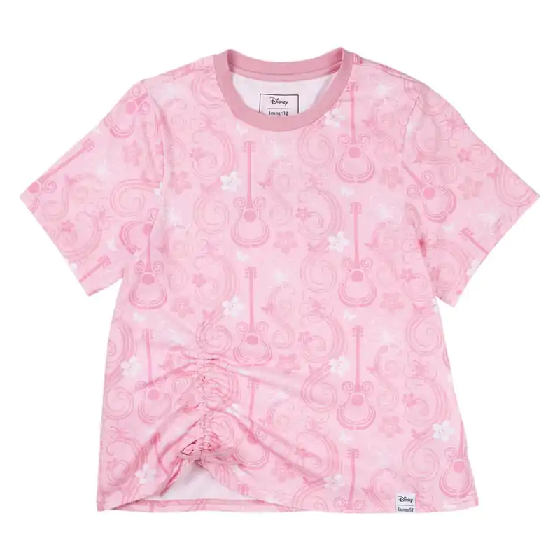 Disney by Loungefly Tee T-Shirt Unisex Hannah Montana Shirred Hem  product photo