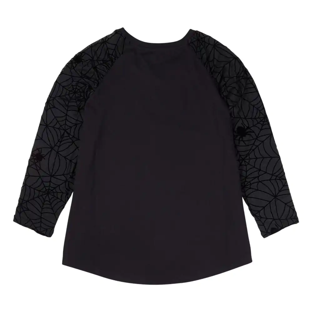 Elivira by Loungefly Tee T-Shirt Unisex Shirred Raglan  product photo