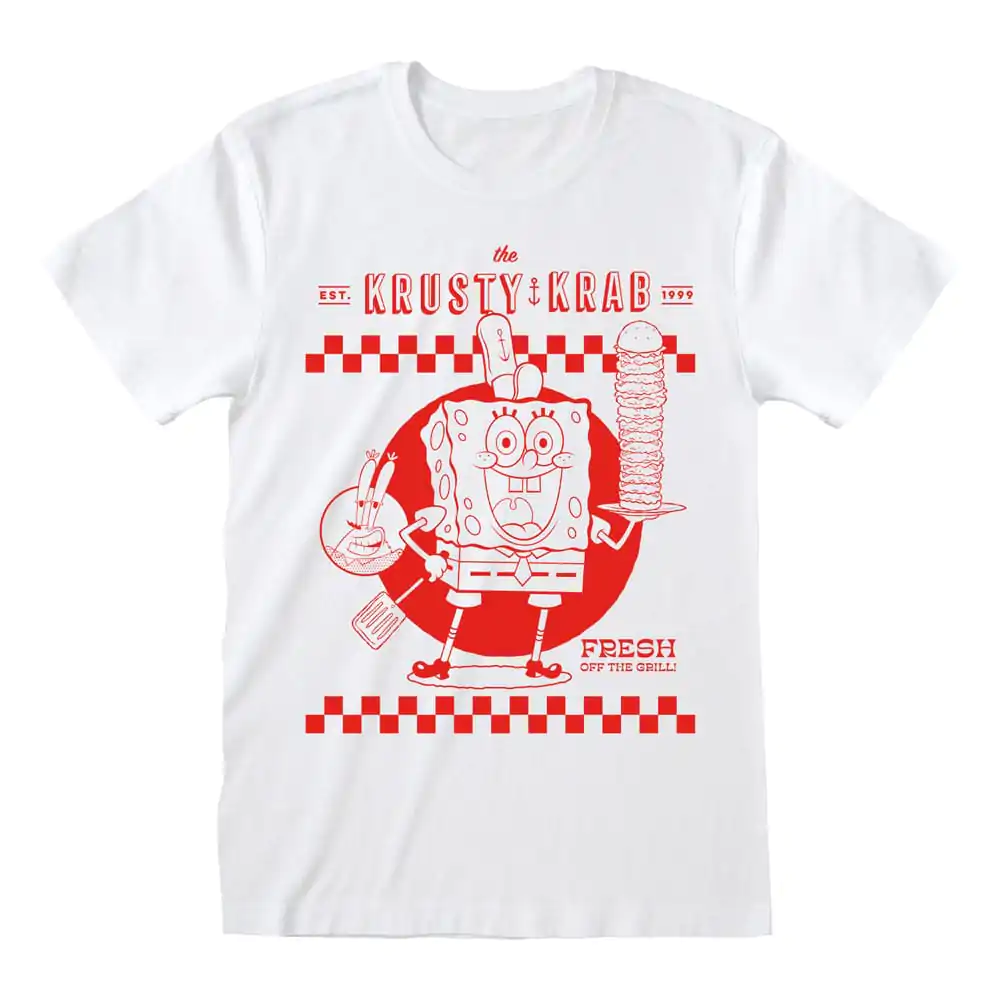 SpongeBob Squarepants T-Shirt Krusty Krab White product photo