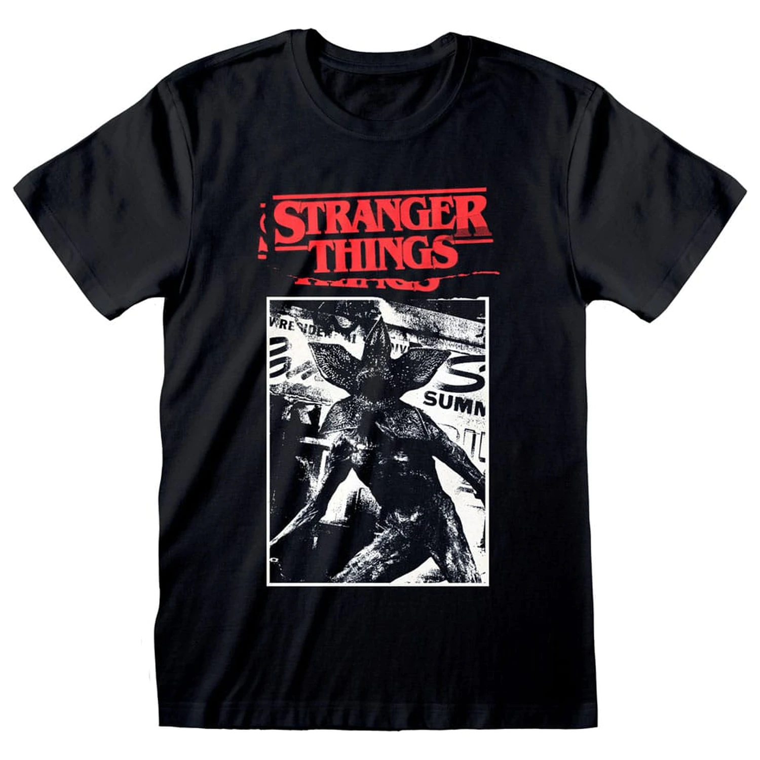 Stranger Things T-Shirt Article Cut Out product photo