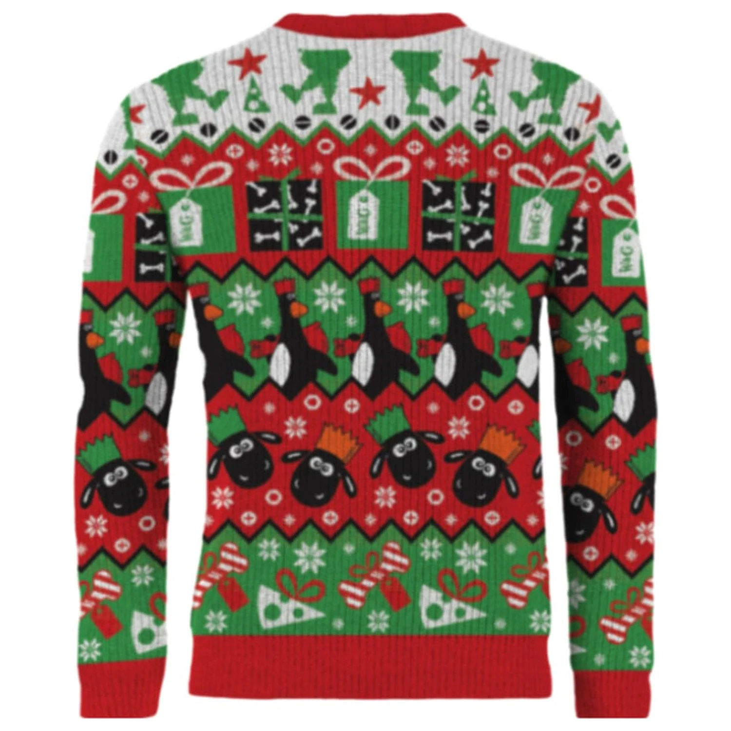 Wallace & Gromit Christmas Sweater Cracking Christmas Old Chum! product photo