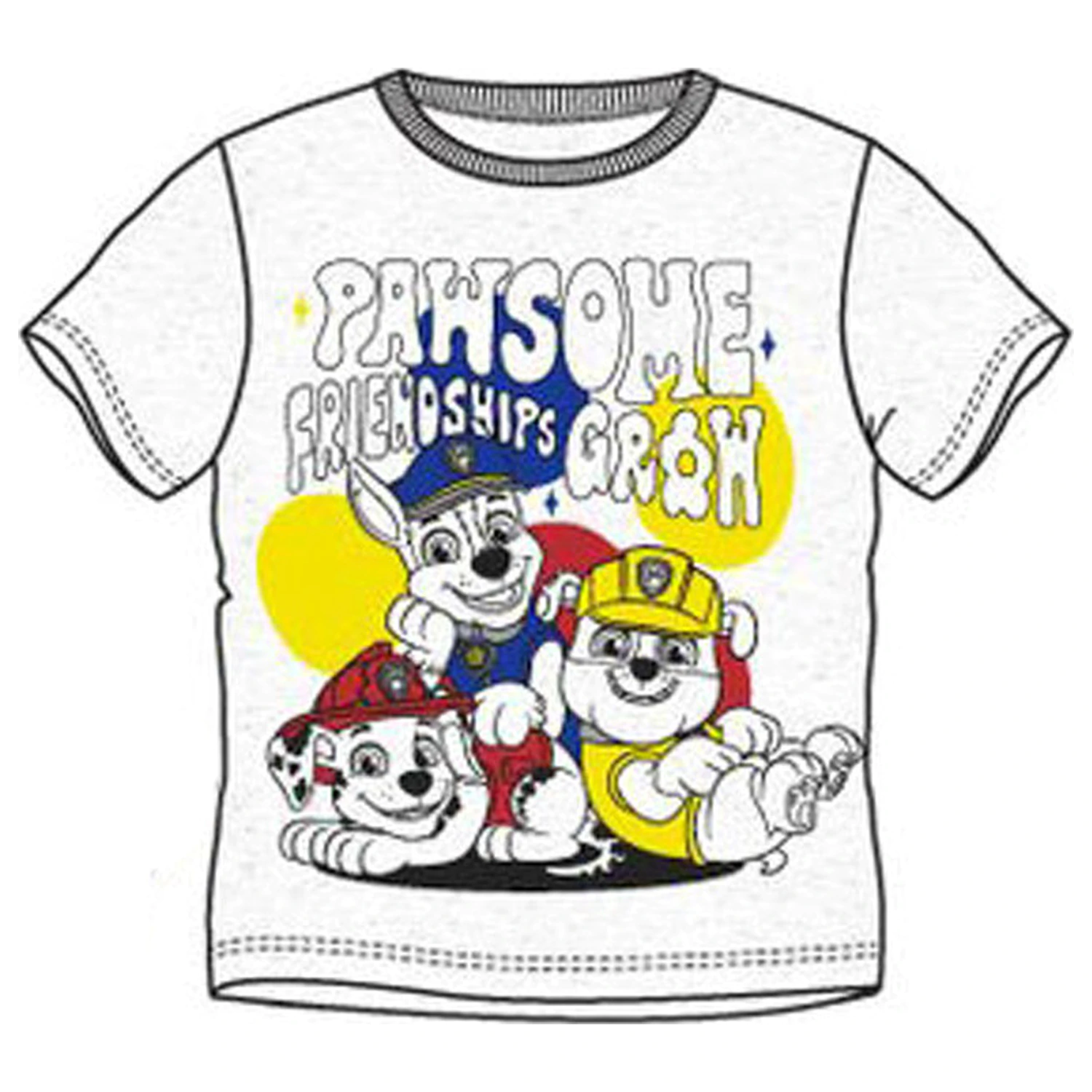 Paw Patrol Friendship Grow Kids Short Sleeve T-Shirt Top  product photo
