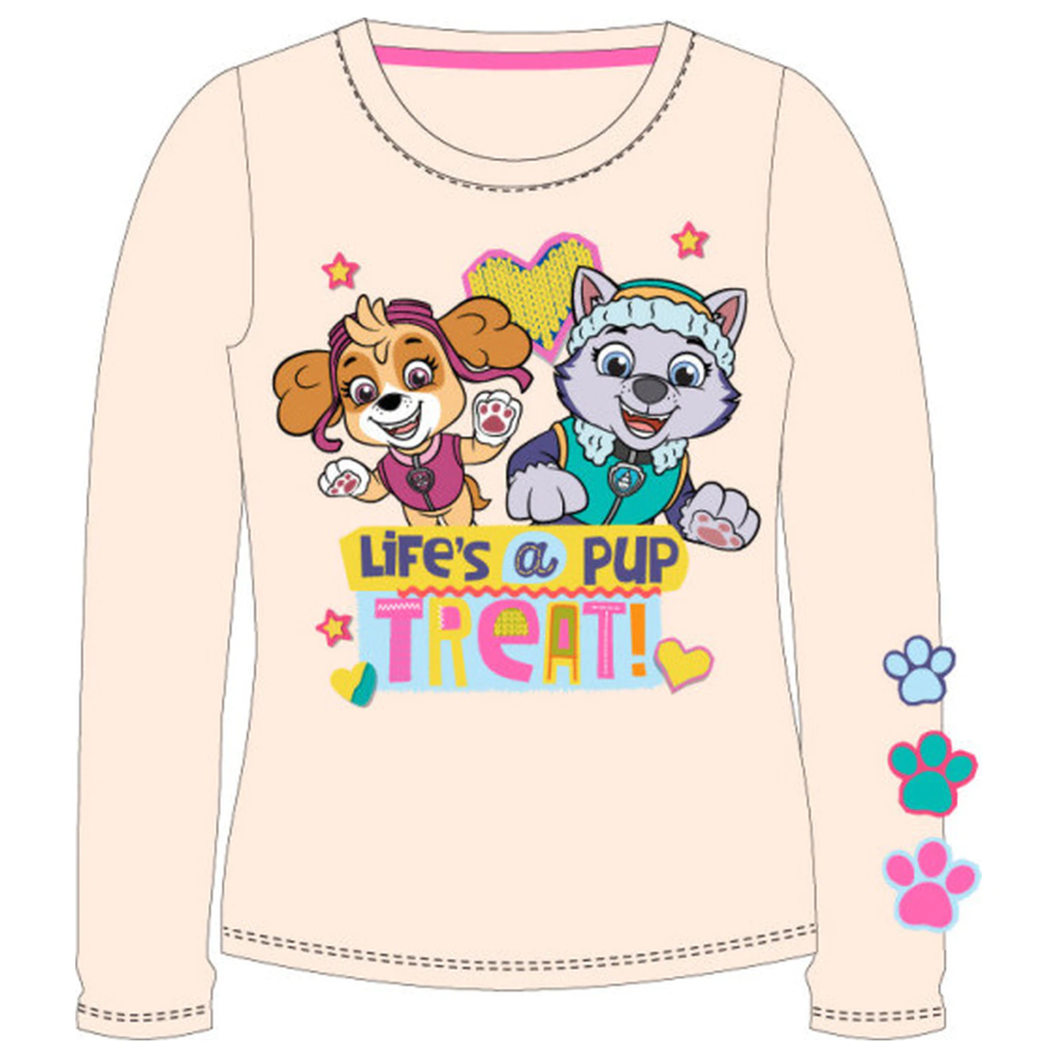Paw Patrol Treat Kids Long Sleeve T-Shirt Top  product photo