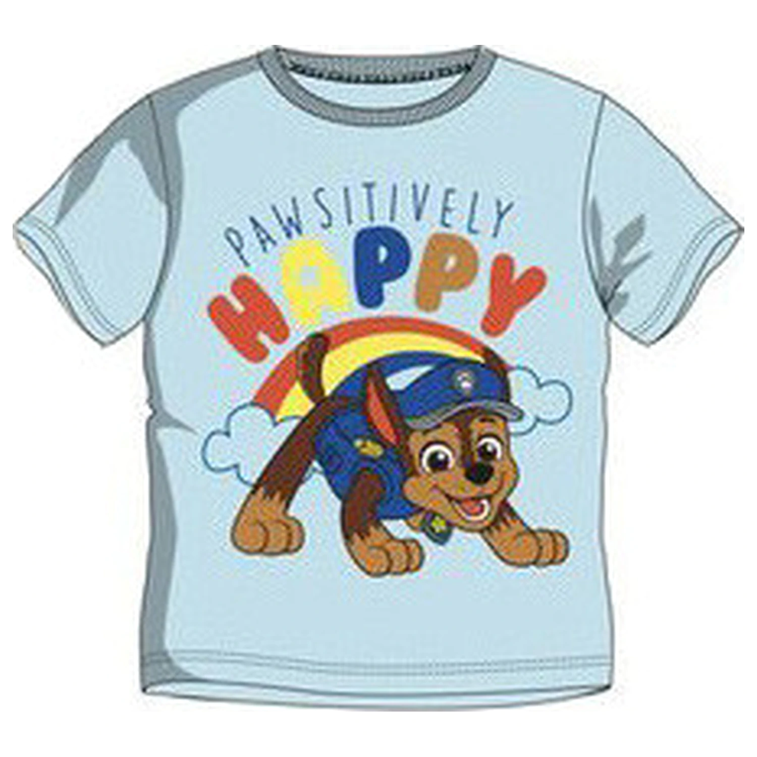 PAW Patrol Happy Kids Short Sleeve T-Shirt Top  product photo