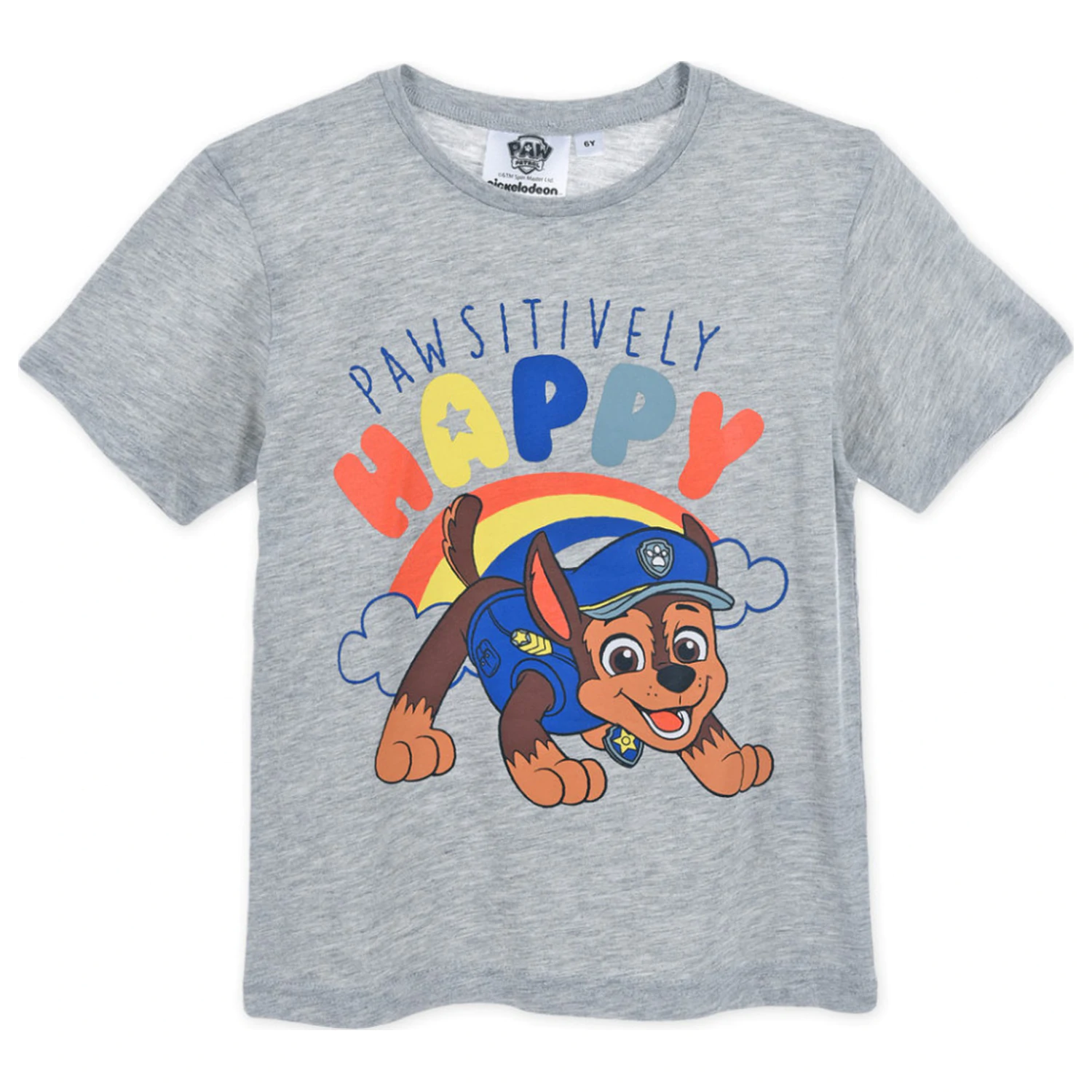 Paw Patrol Pawsitively Kids Short Sleeve T-Shirt Top  product photo