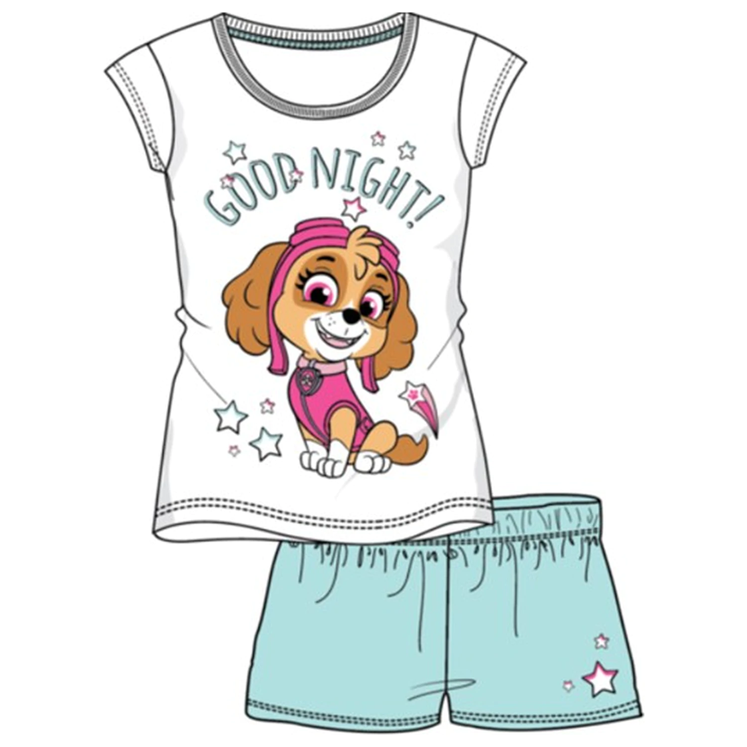 Paw Patrol Good Night Kids Short Pyjamas  product photo