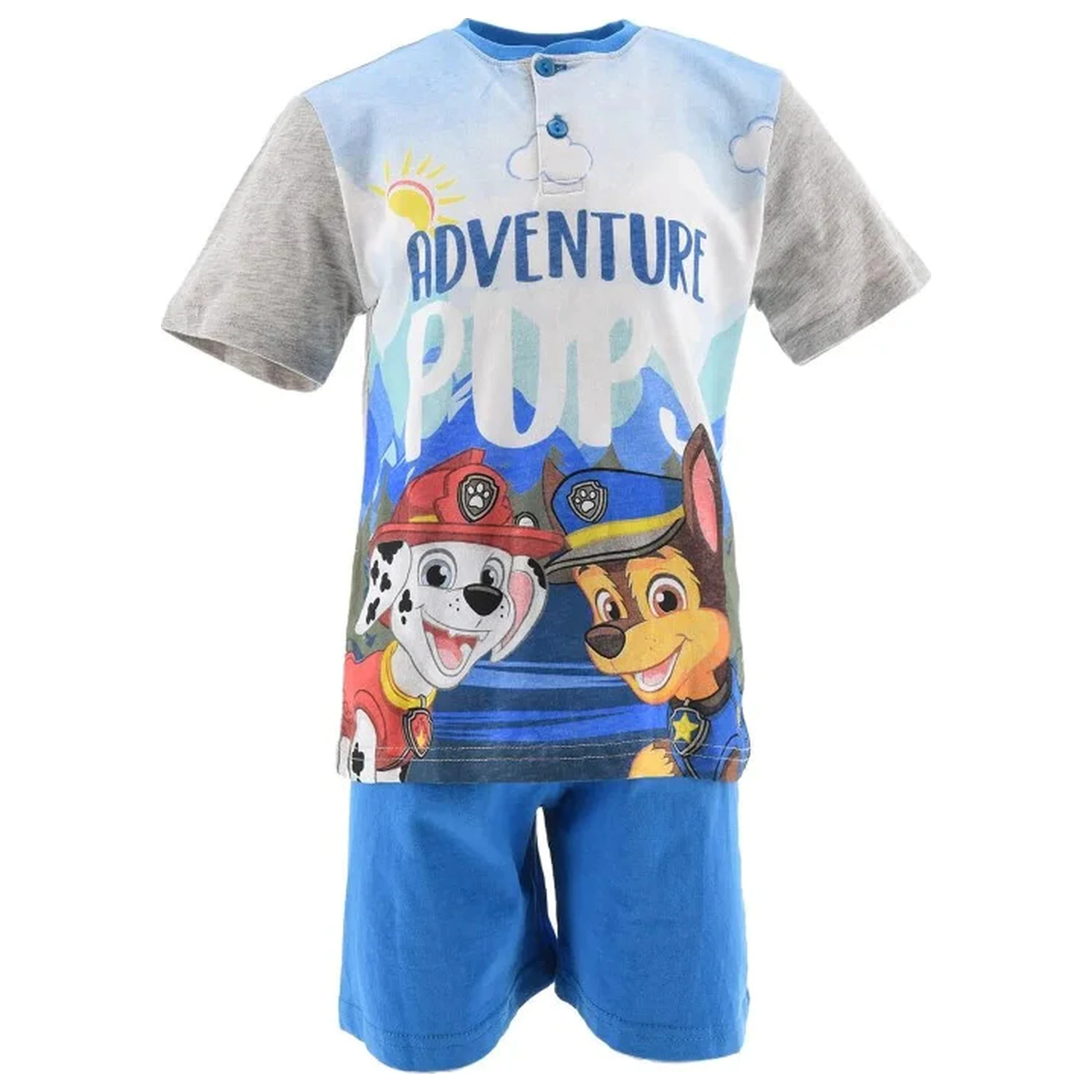Paw Patrol Adventure Pups Kids Short Pajamas  product photo