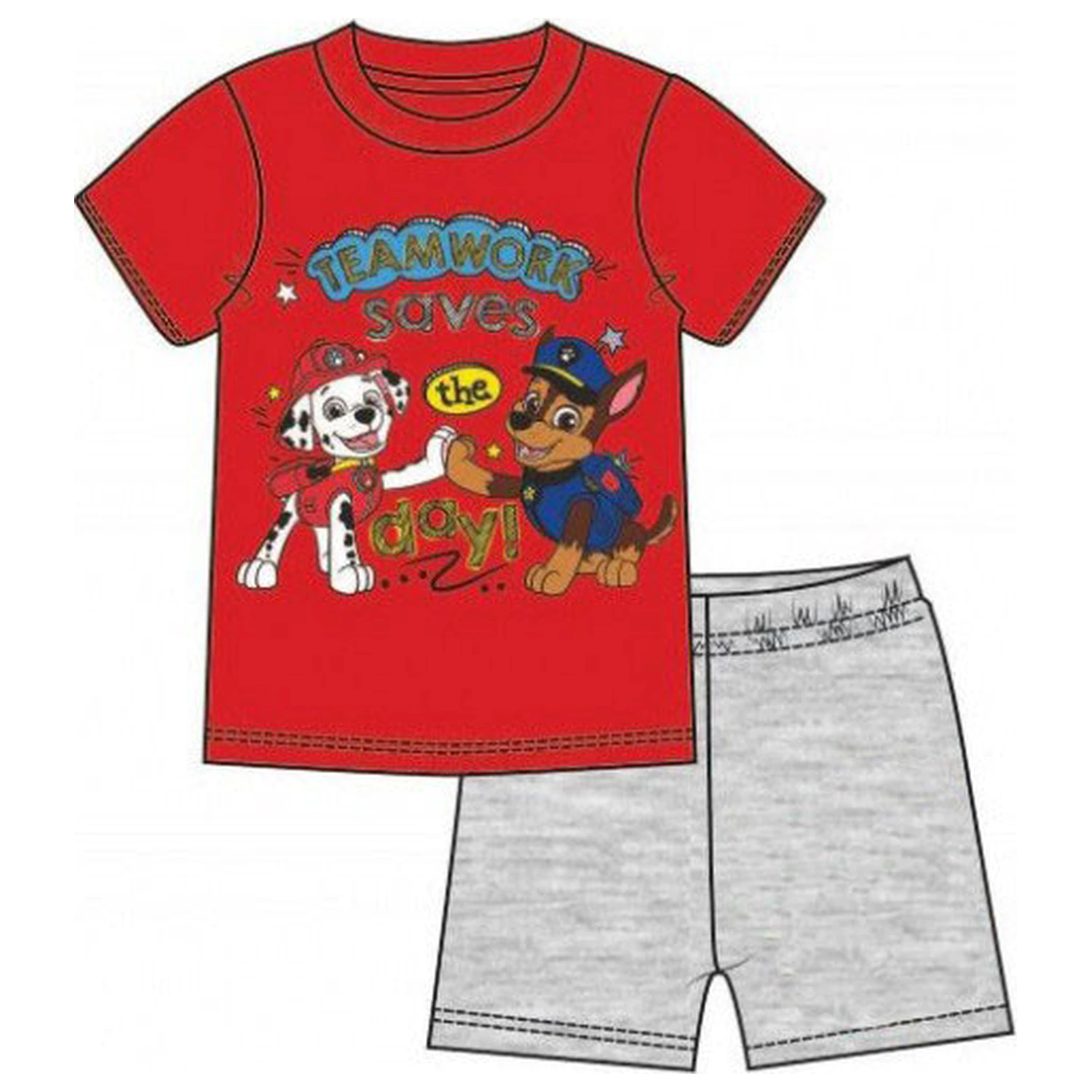 PAW Patrol Teamwork Kids' Short Pyjamas  product photo