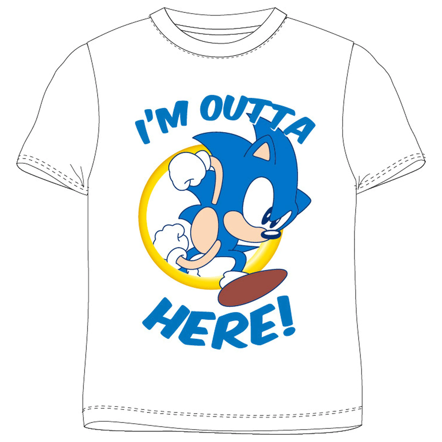 Sonic Here short sleeve t-shirt, top  product photo