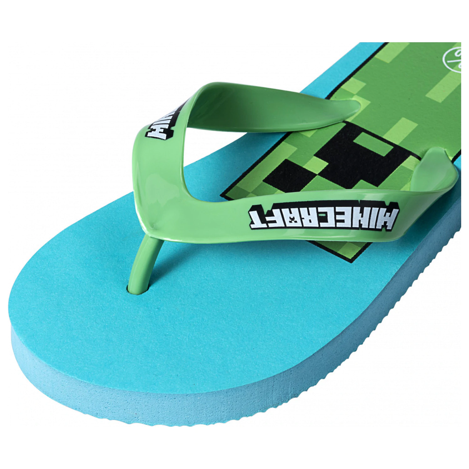 Minecraft Blue Children's Flip-Flop Slippers, Flip-Flop product photo