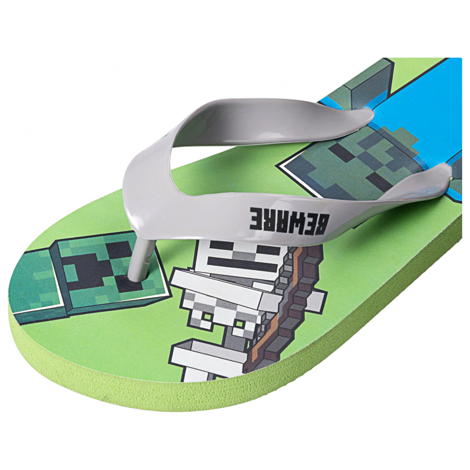 Minecraft Beware Kids Slippers, Flip-Flop  product photo