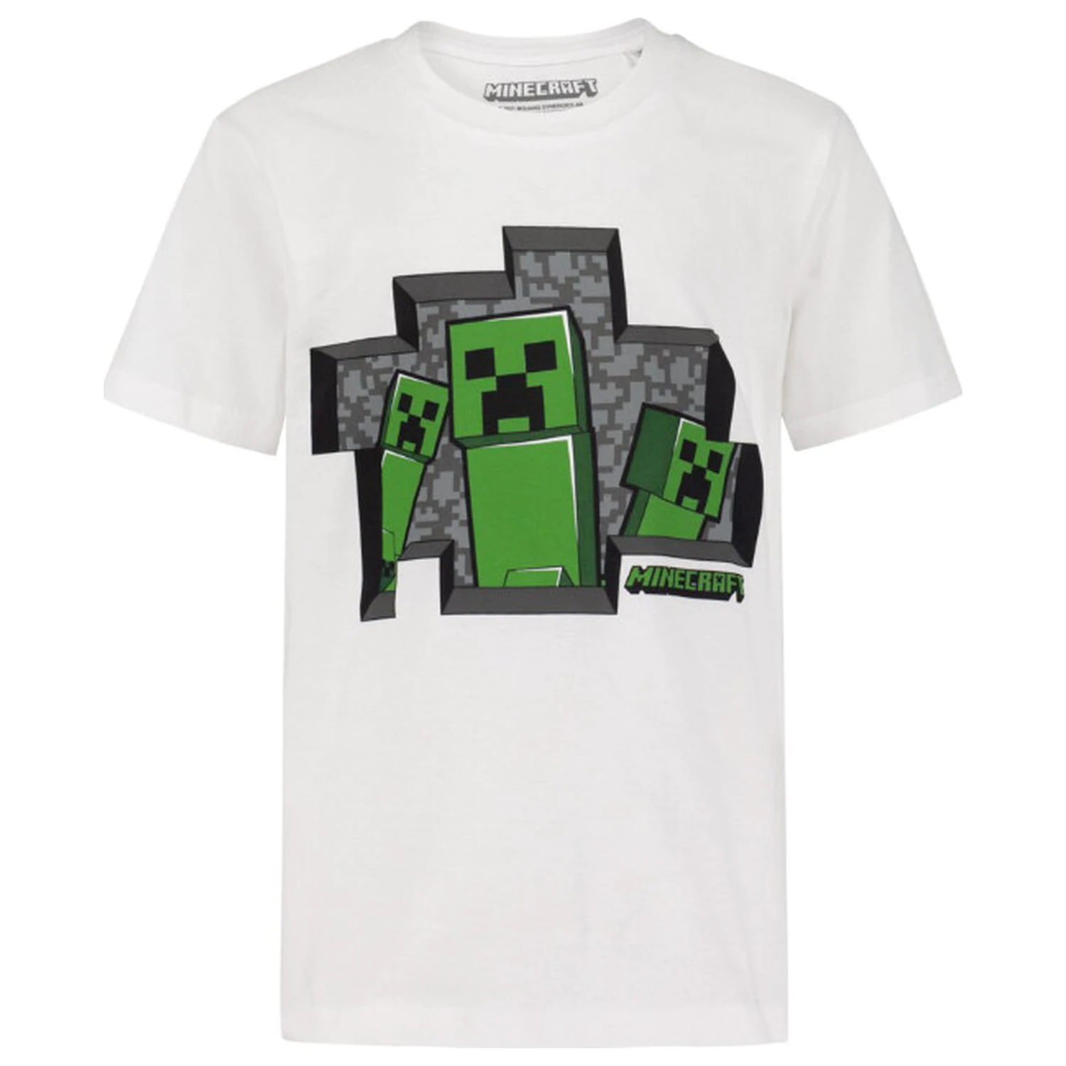 Minecraft Tunnel Trouble kids short pajamas  product photo