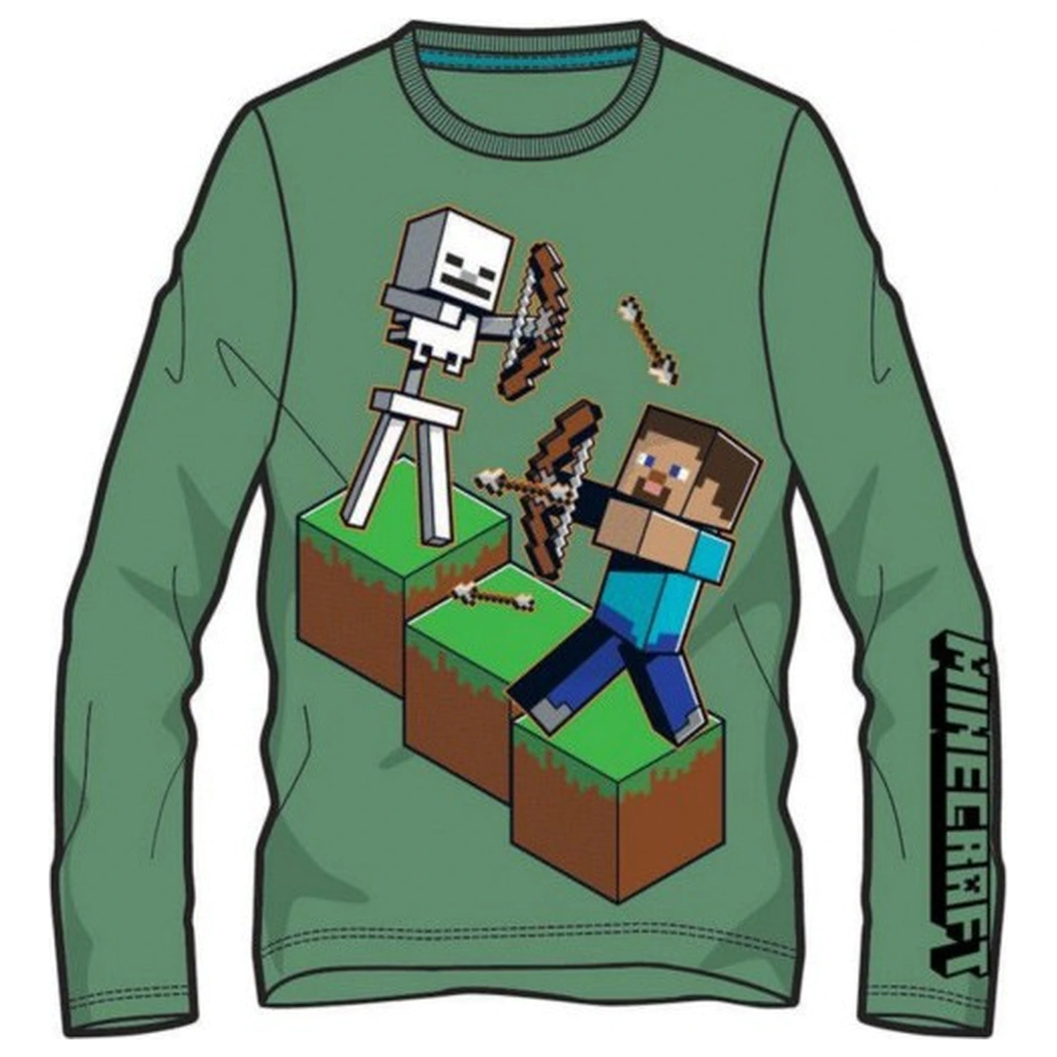 Minecraft Arrow Kids Long Sleeve T-shirt, Top  product photo