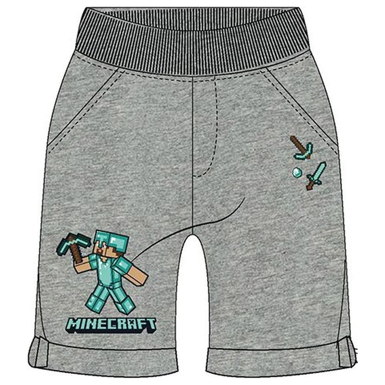 Minecraft Battlewear Kids Shorts  product photo