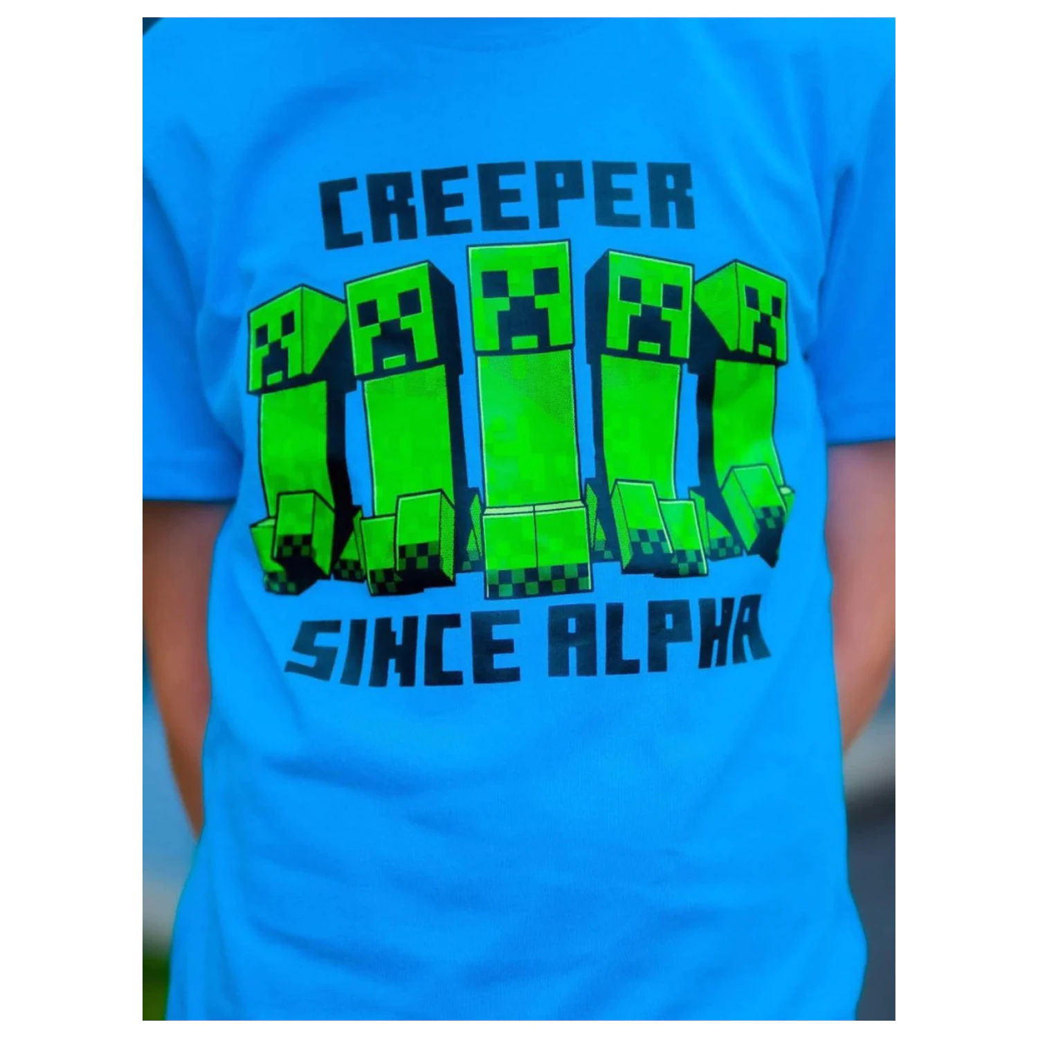 Minecraft Alpha kids short pajamas  product photo