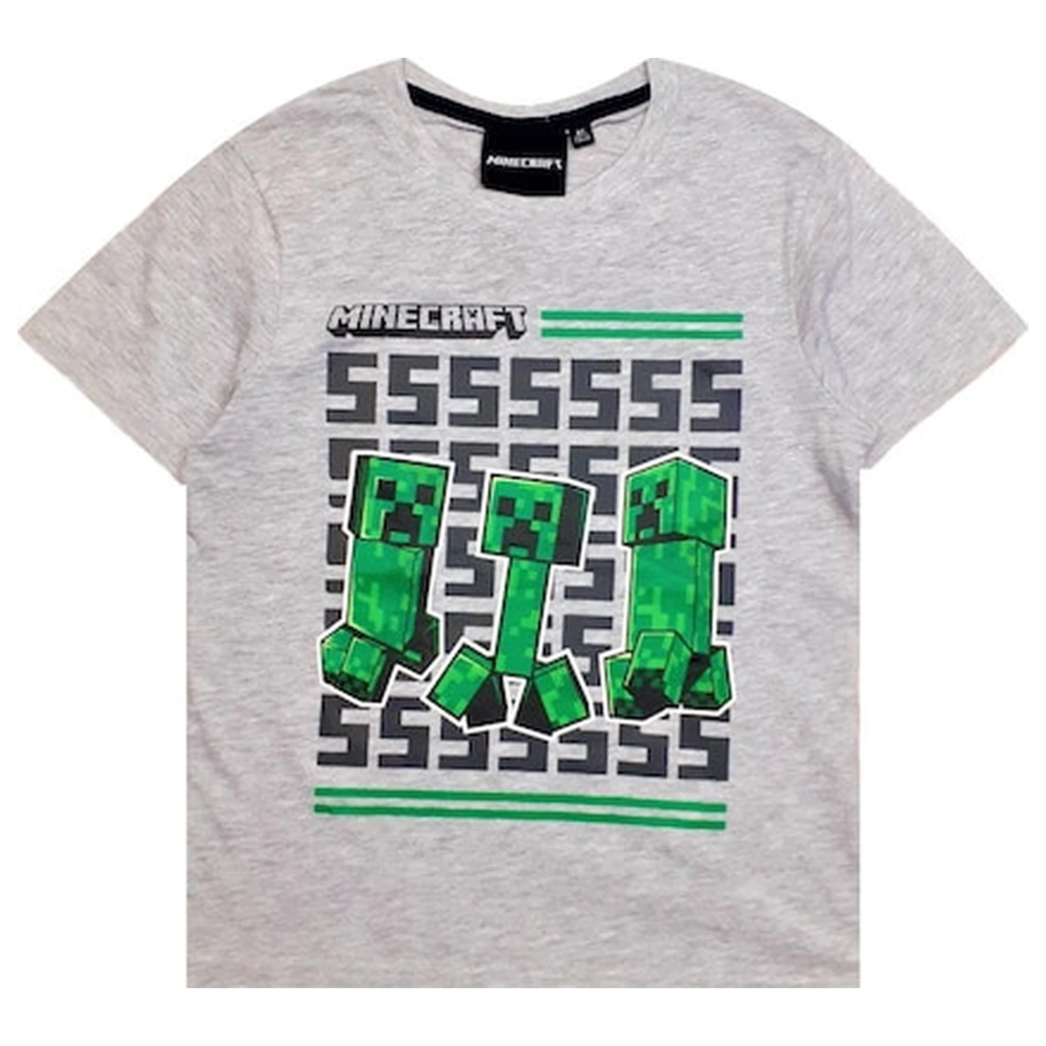 Minecraft Creeper Dreams Kids Short Pajamas  product photo