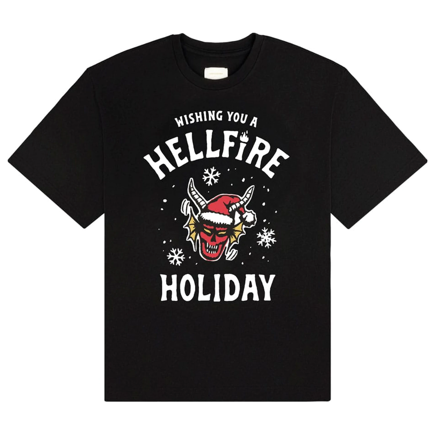 Stranger Things T-Shirt Wishing You A Hellfire Holiday product photo