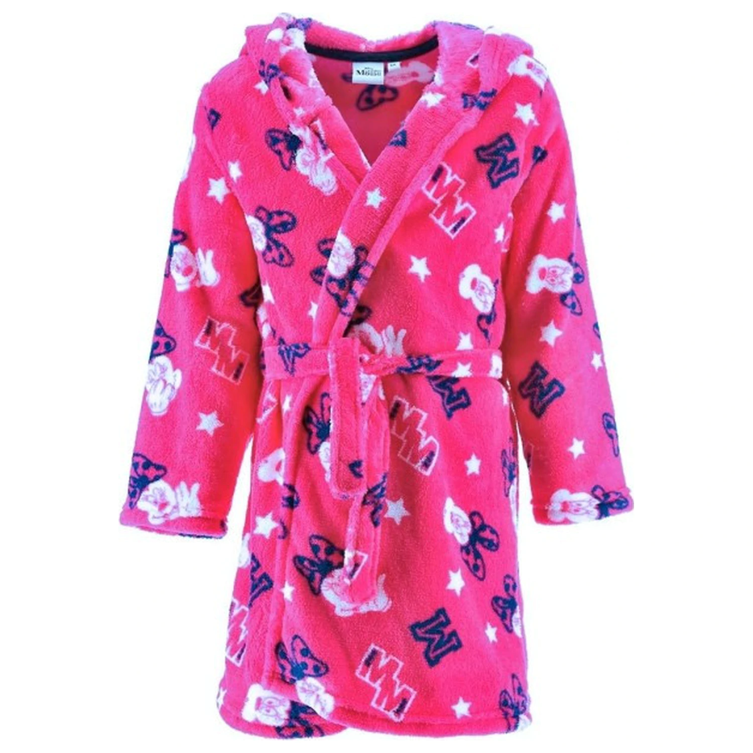 Disney Minnie Laugh Pink kids bathrobe product photo