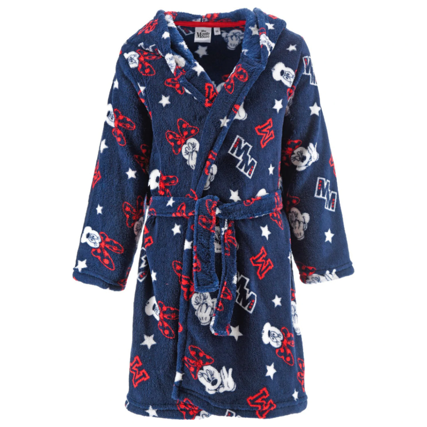 Disney Minnie Laugh Blue children's bathrobe product photo