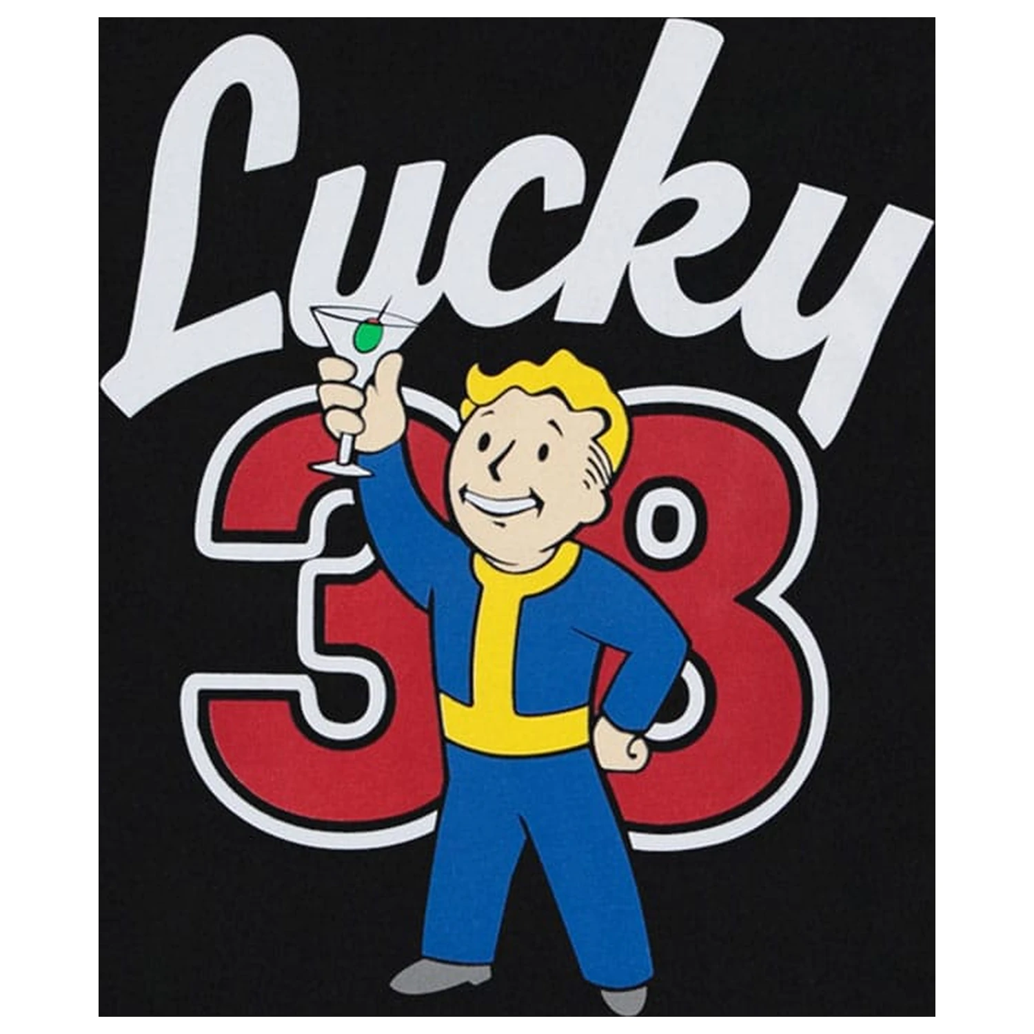 Fallout T-Shirt Lucky 38 Cocktail  product photo