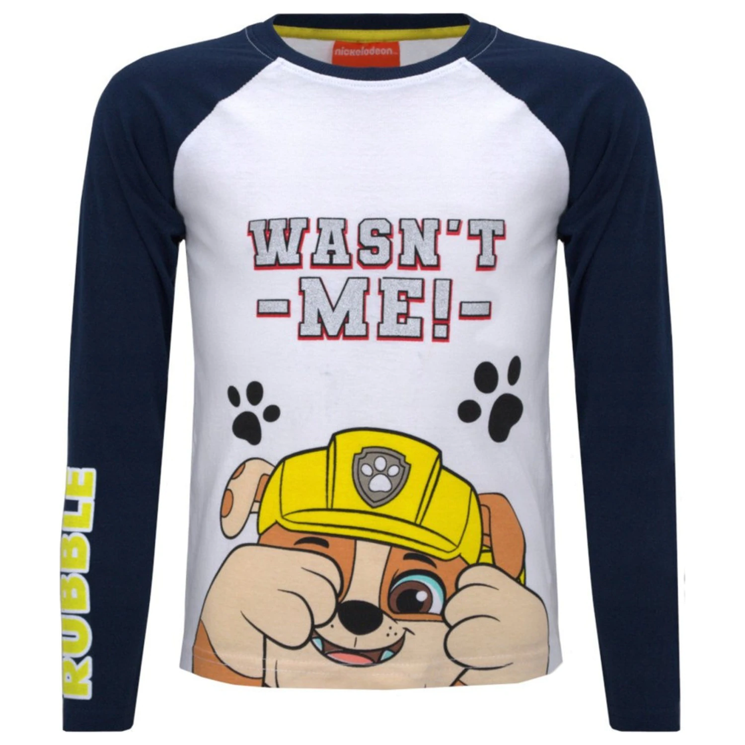PAW Patrol Black Kids Long Sleeve T-Shirt, Top  product photo