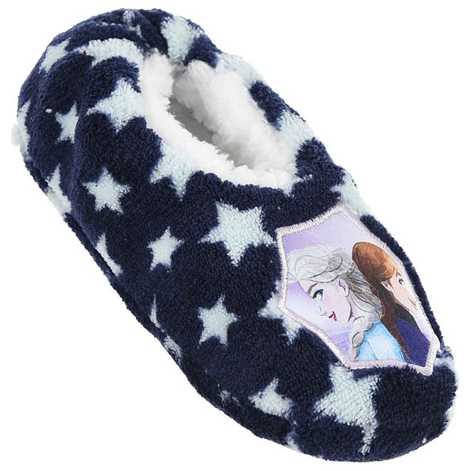 Disney Frozen Stars Blue Kids' Winter Slippers  product photo