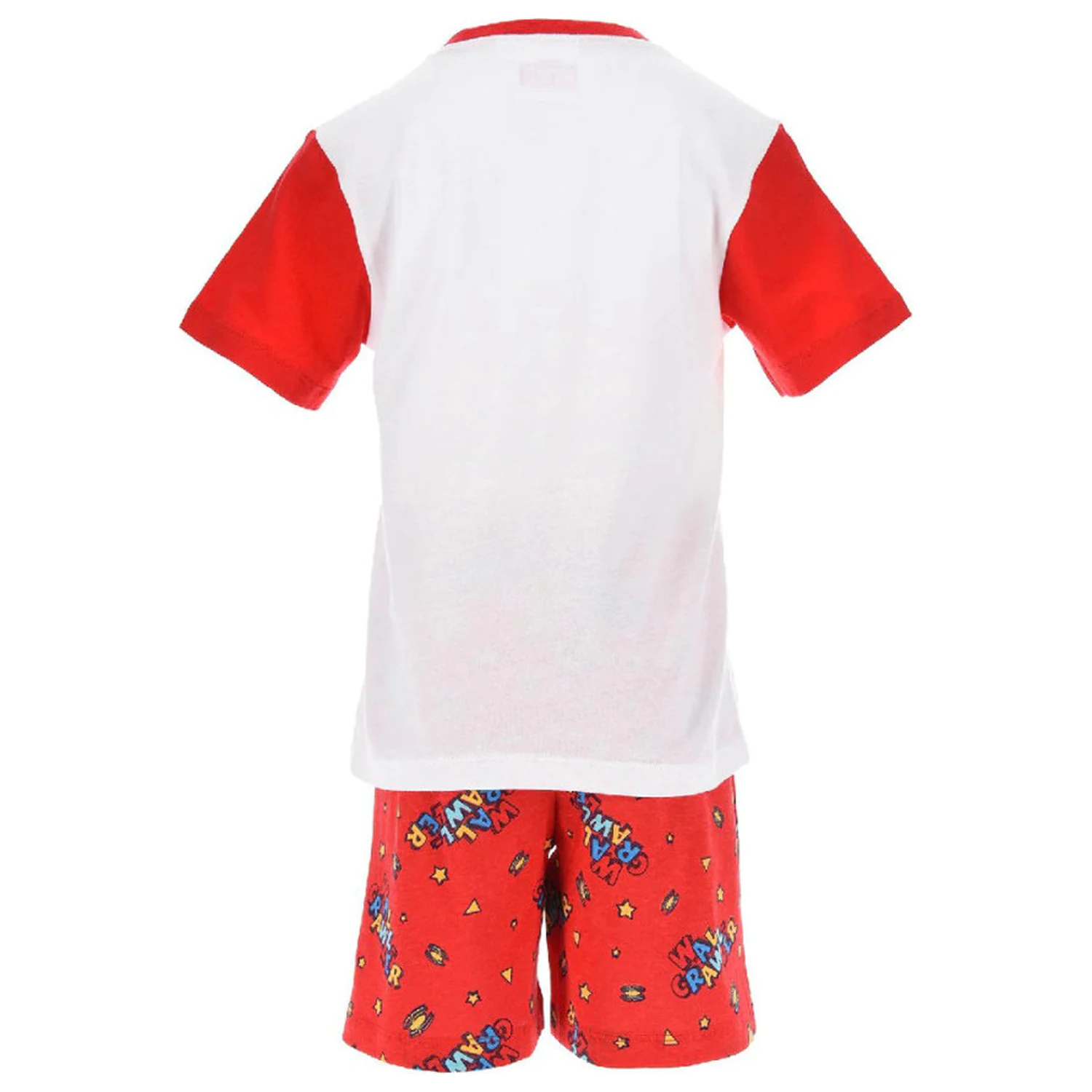 Spider-Man Wall Crawler Red Kids Short Pajamas product photo