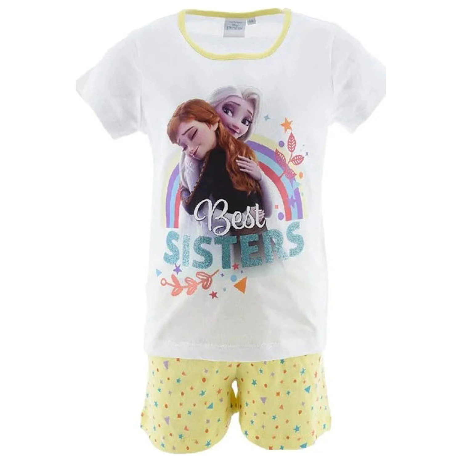 Disney Frozen Best Sisters White kids short pyjamas  product photo