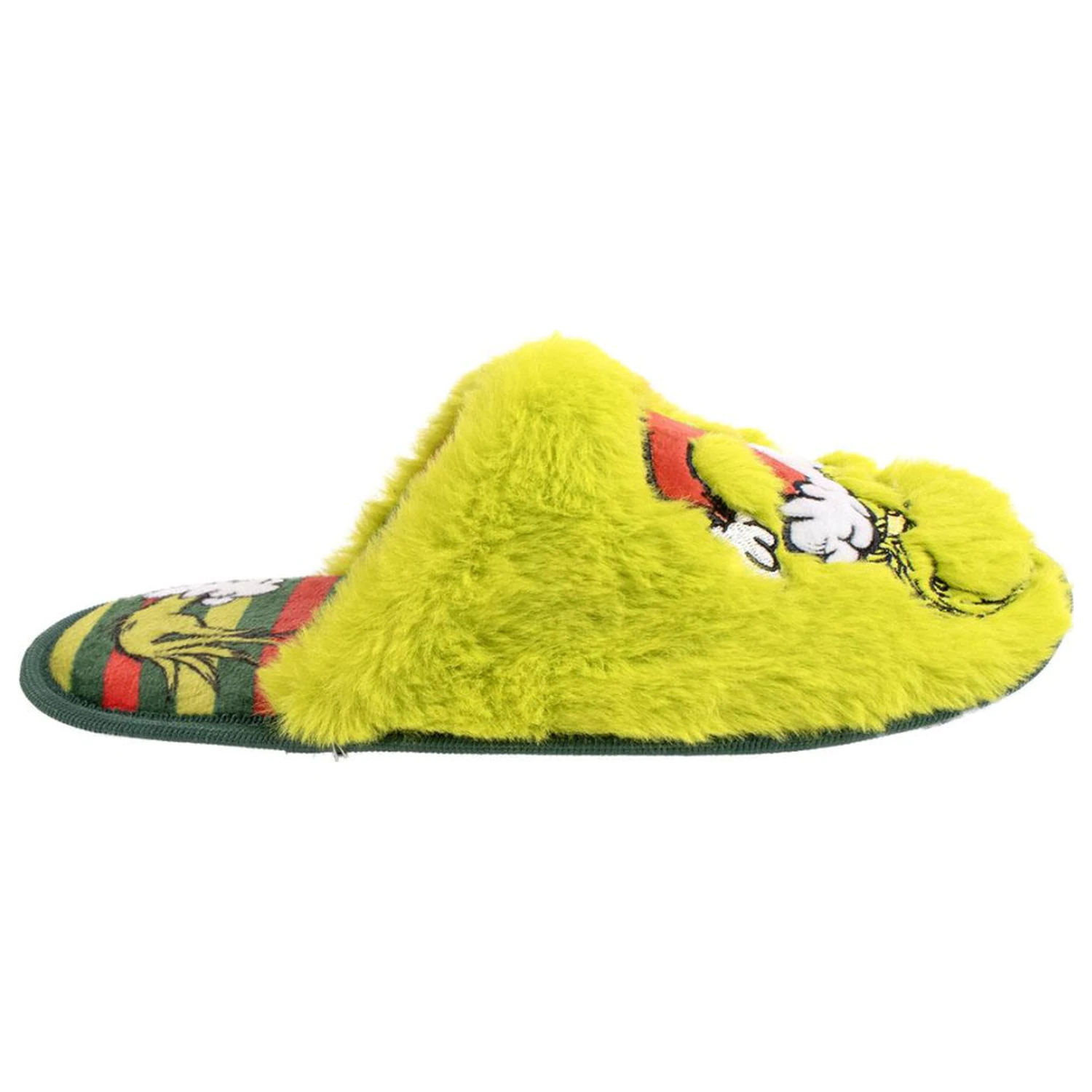 The Grinch Green Adult Winter Slippers  product photo