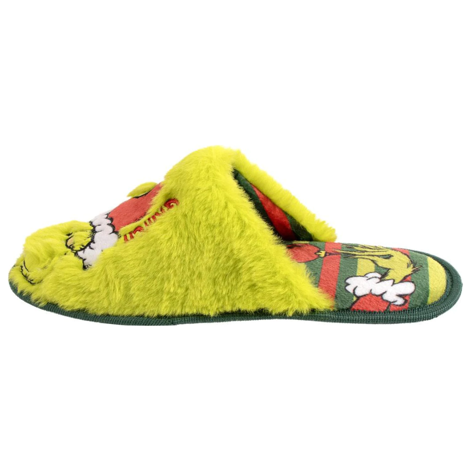The Grinch Green Adult Winter Slippers  product photo