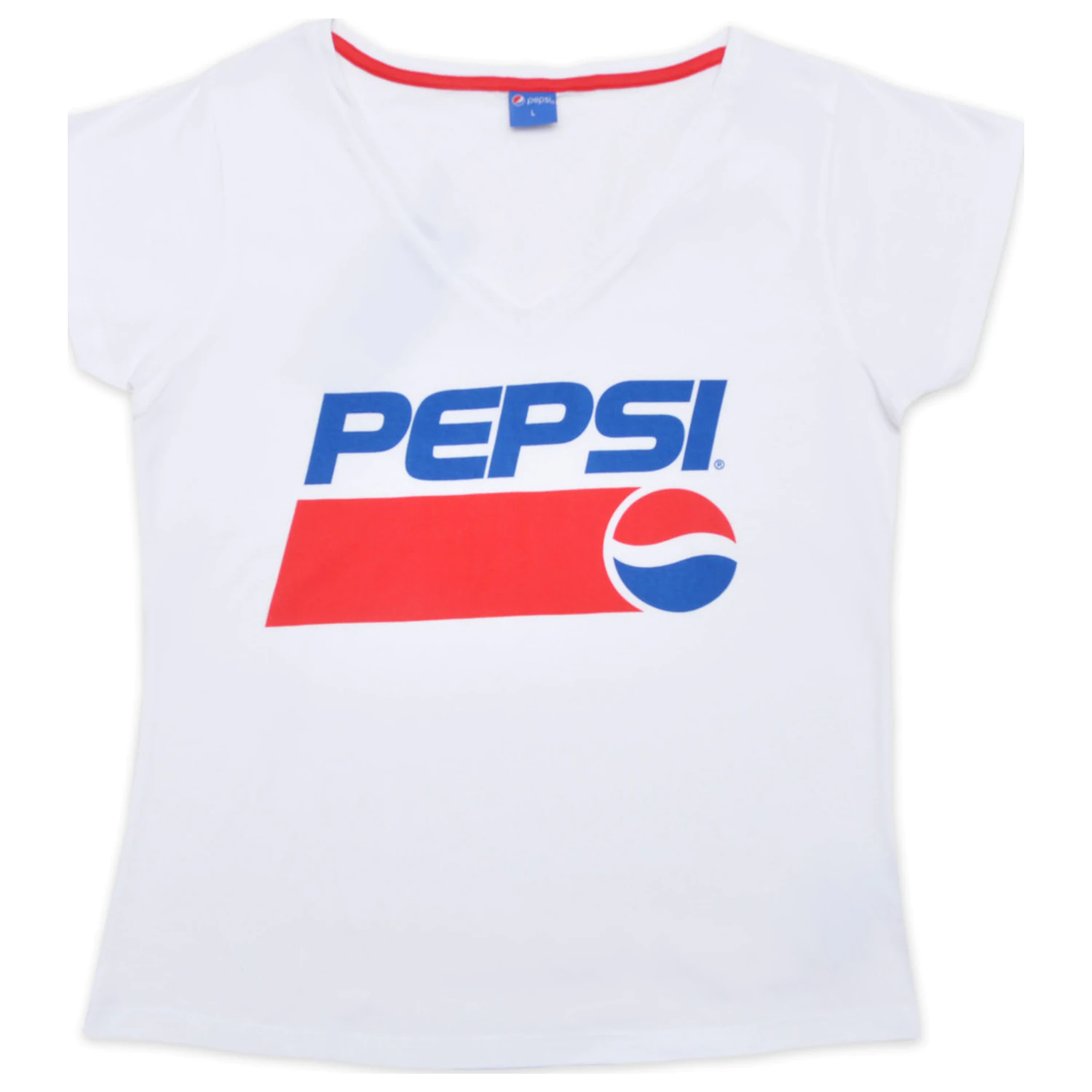 Pepsi White Women's Short Sleeve T-Shirt, Top  product photo