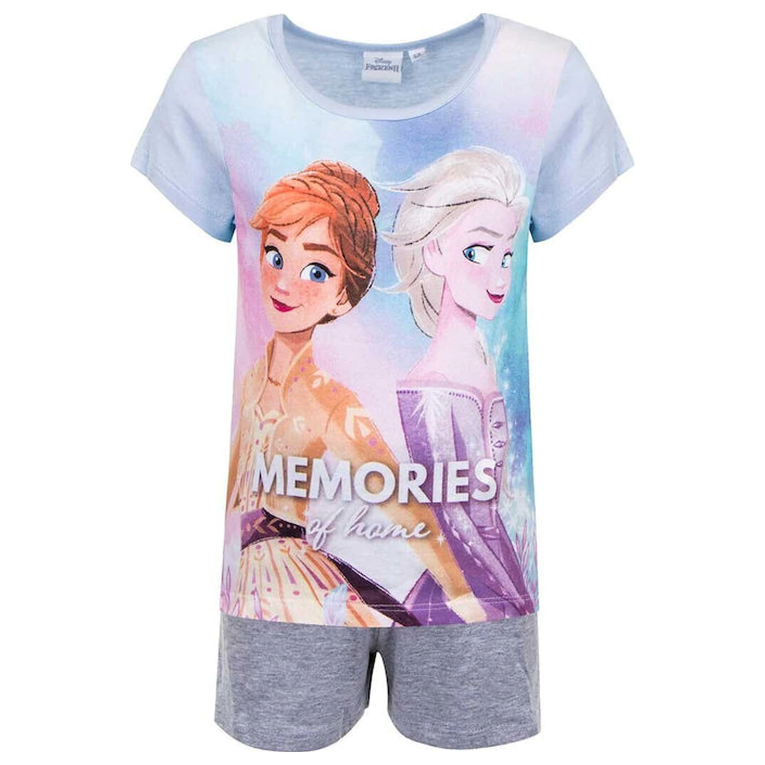 Disney Frozen Memories Kids Short Pajamas product photo