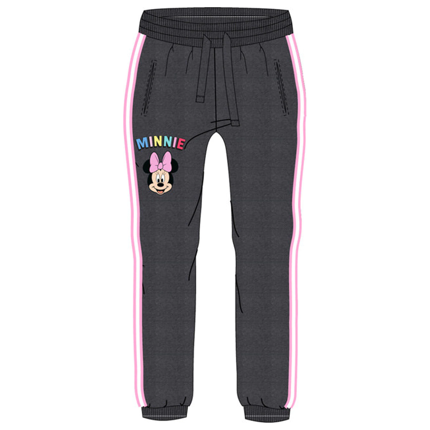 Disney Minnie Color Pop children's long pants, jogging bottoms  product photo