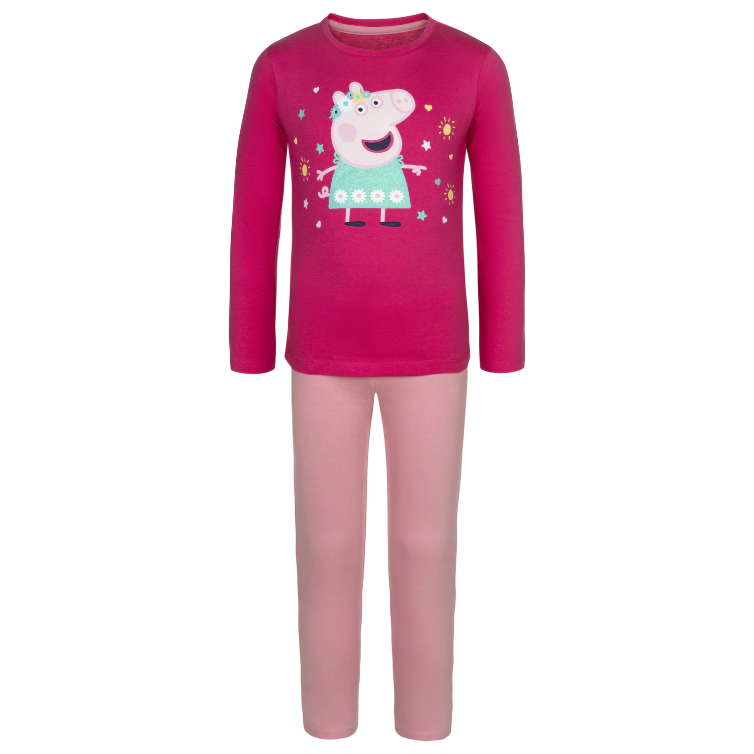 Peppa Pig Flower Kids Long Pajamas  product photo