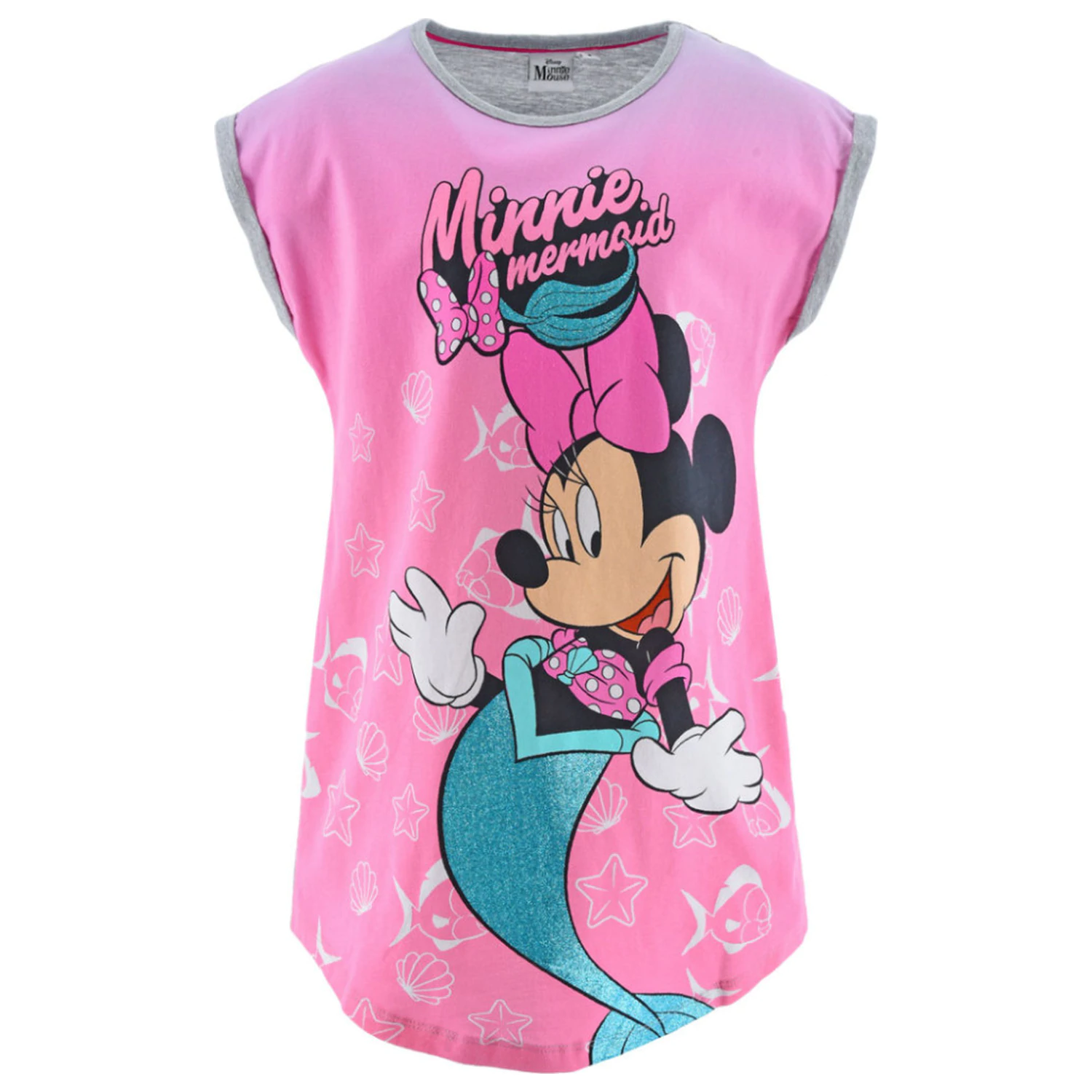Disney Minnie Mermaid children's nightgown  product photo
