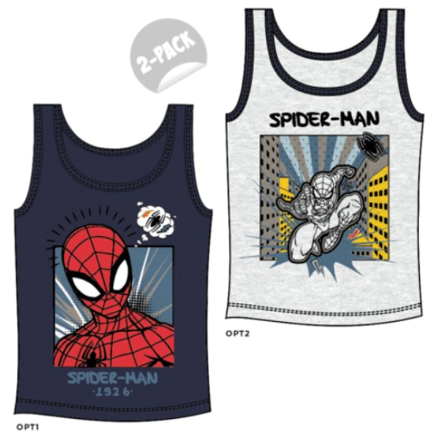 Spider-Man Savior Kids Tank Top 2-Piece  product photo