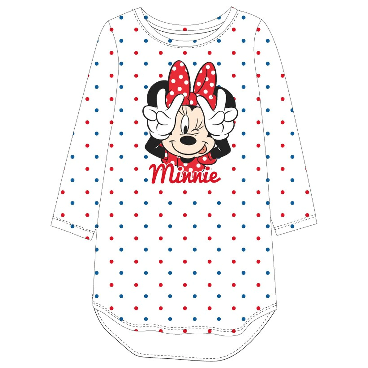 Disney Minnie Peek-a-Bow kids nightgown  product photo
