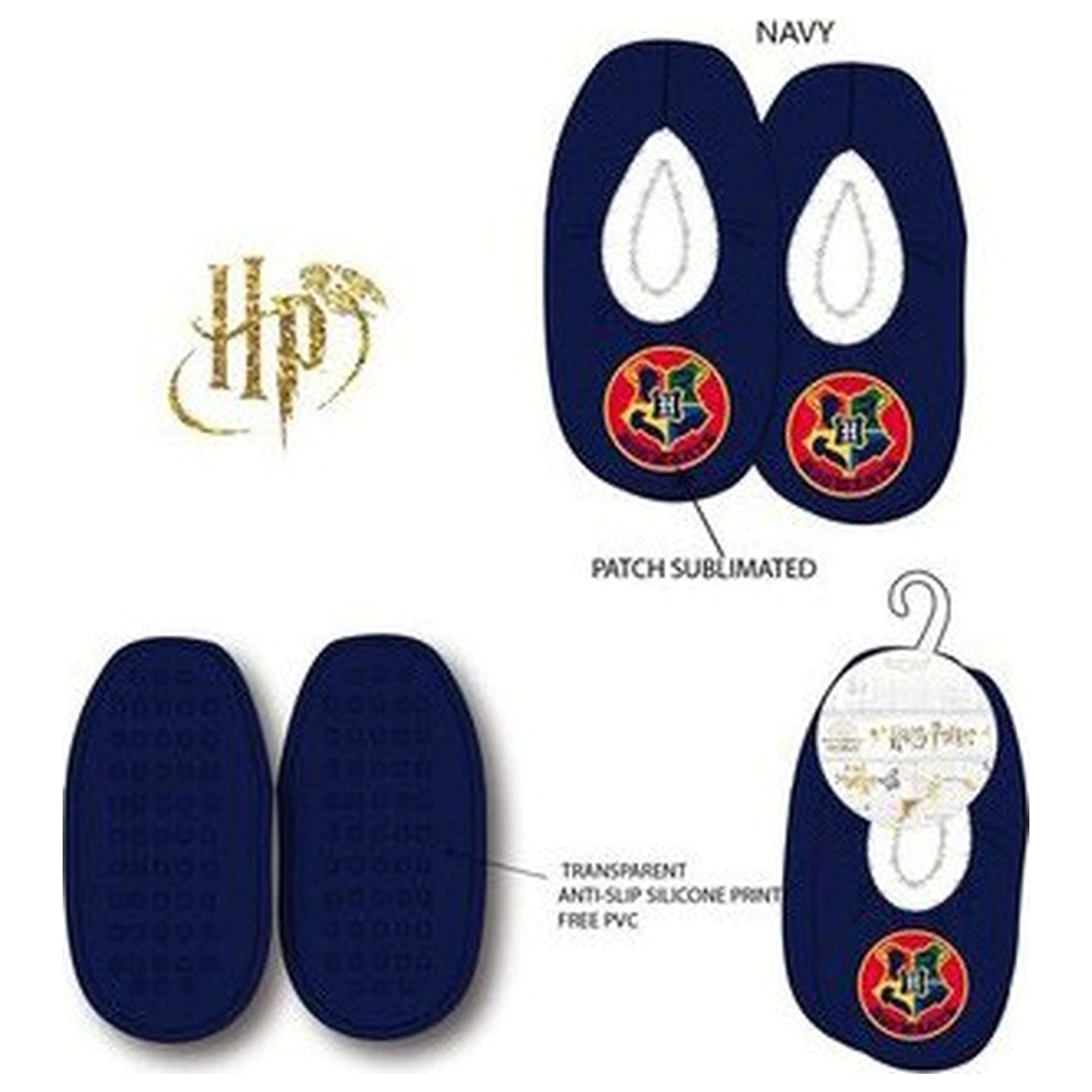 Harry Potter School Kids Winter Slippers  product photo