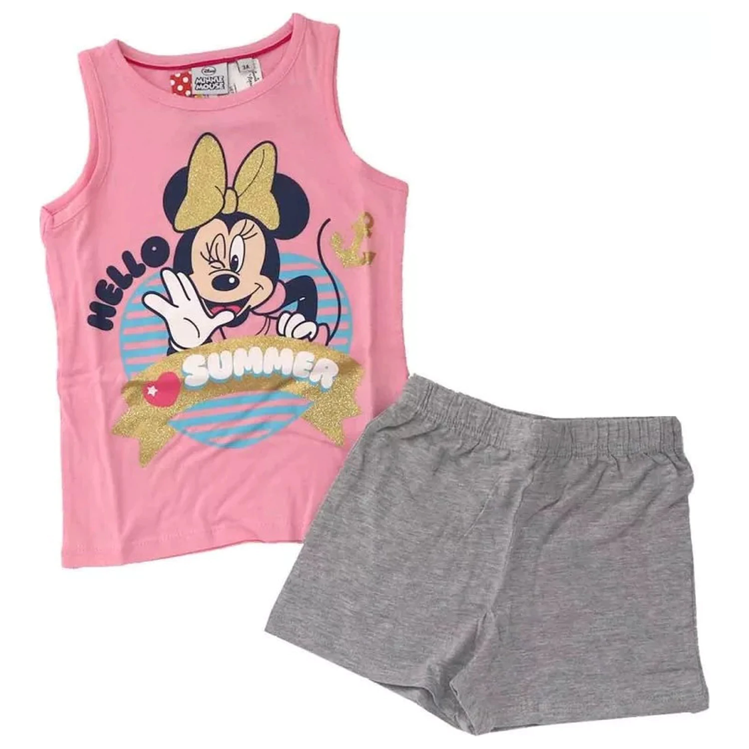 Disney Minnie Summer Kids' Short Pajamas  product photo